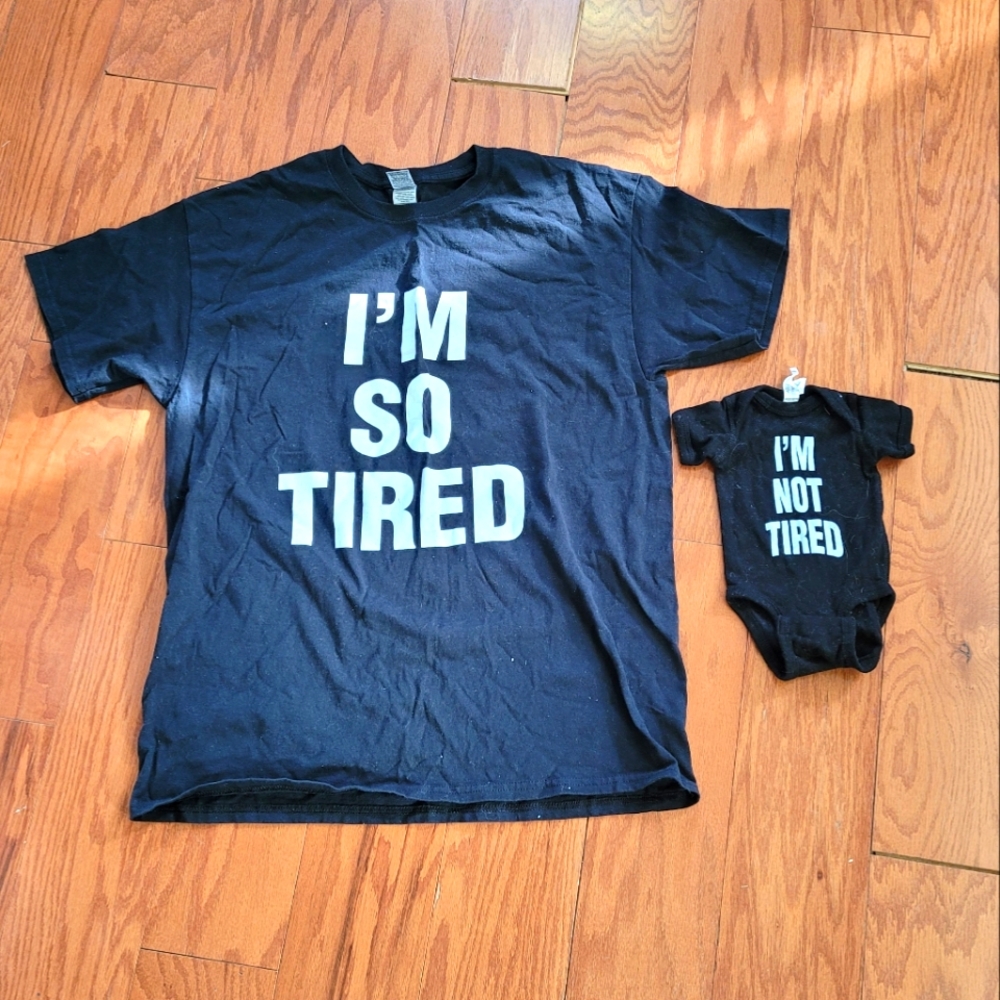 Matching Shirt and Onesie